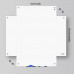 Magnetic Glass Board - 36"x48" - Pure White-Low Iron Glass
