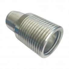 1-1/2"Hydraulic Quick Coupling Carbon Steel Screw Connect Wing Nut 5000PSI NPT Socket Plug