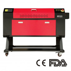 80W Co2 Laser Engraving Cutting Machine 27 ⁹/₁₆X19 ¹¹/₁₆ Inch Laser Engraver With Ruida DSP RDWorks V8 Compatible With LightBurn Software