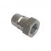 1/2" NPT ISO B Hydraulic Quick Coupling Stainless Steel AISI316 Plug 2900PSI