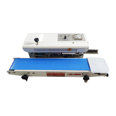 DBF-900W Carbon Steel Shell Horizontal Continuous Band Bag Sealer