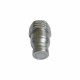 Hydraulic Quick Coupling Flat Face Carbon Steel Plug 4350PSI 1" Body 1-1/4"NPT High Pressure ISO 16028