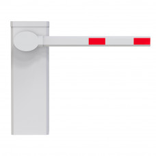 Automatic Operator Road Barrier Gate Grey Mount With 13ft Barrier Arm