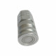 1/2" Body 1/2"NPT Hydraulic Quick Coupling Flat Face Carbon Steel Socket High Pressure ISO 16028 4785PSI
