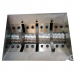 2HP Low Speed Plastic Granulator 460V Semi-automatic Crusher 23R/Min Capacity 44-55 lbs/hr