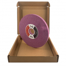 7" (D) x 1/2" (T), 1-1/4" Arbor, 46 Grit,  J Hardness, Rudy Aluminum Oxide, Surface Grinding Wheel, Type 1, Made In Taiwan