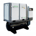 40CFM 15HP Industrial Rotary Screw Air Compressor With 93 Gal Tank & Dryer 230V Combined Air Compressor