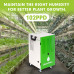 102 Pints Steel Commercial Dehumidifier for Greenhouse and Basement