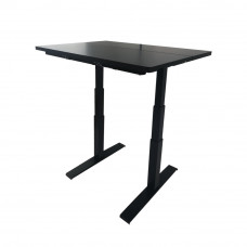 Home Office Height Adjustable Standing Desk 3 Stages Black UL FCC