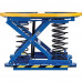 Industrial Spring-Loaded Pallet Positioner Spring Lift Table Spring Scissor Table Spring-Actuated Pallet Carousel & Skid Positioner 4500 lbs Capacity