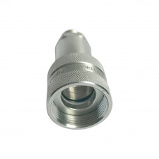 3/8" Hydraulic Quick Coupling Carbon Steel Socket High Pressure Screw Connect 10000PSI NPTF Poppet Valve