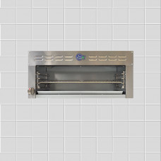 Commercial Natural Gas Cheese Melter with Range & Wall Mounting Kit