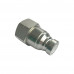 1" Body 1-5/16"NPT Hydraulic Quick Coupling Flat Face Carbon Steel Plug 2900PSI ISO 16028 HTMA Standard