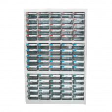 75 Drawers Steel Parts Cabinet 22 13/16"X9 1/8"X34 5/8" ,Steel  Parts Drawer Cabinet