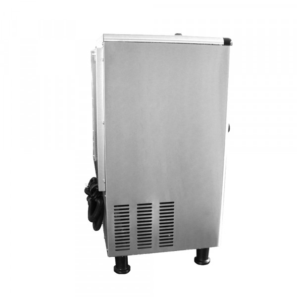 15 in. Heavy Duty Under Counter Air Cooled Bullet Ice Maker 80 lb