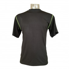 L safety T-Shirt Lightweight Workwear  with contrast stitching-Black