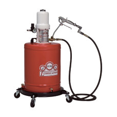 45:1 Ratio Air Operated Grease Pump with Booster Gun, for 5 Gallon Pail, Grease Output 2,700-5,850 psi, CE, Made In Taiwan
