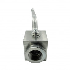 2'' NPT Hydraulic Ball valve 7250 PSI 2 way Steel