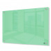 Magnetic Glass Dry Erase Board - 24" x 36"- Light Green