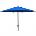 Market Aluminum 9' Octagon Crank Lift Umbrella Push Tilt umbrella-Blue