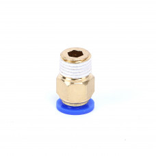 10 Pcs Brass Push To Connect Tube Fitting 3/8'' NPT x 1/4