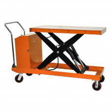Bolton Tools Hydraulic Hand Electric Table Truck | 2200 lb | ETF100D