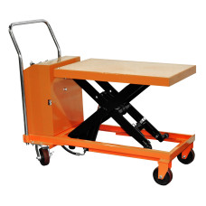 Hydraulic Hand Electric Table Truck | 2200 lb | ETF100D