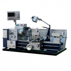 High Precision 13 X 30 IN Metal Lathe Gear-Head Lathe DRO 1.5HP / 1100W Turning Lathe Prewired 110V With 6