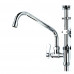 Deck Mount Pre-Rinse Faucet With 12