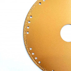 Diamond Cutting Disc  For Angle Grinder 4-1/2" x 7/8" x 1/16" 1Pc