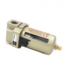 Pneumatic 1/2" NPT Air Filter Air Compressor Filter- Air Line Dryer 40 Micron 0-150 psi