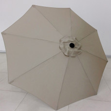 39pcs 7-1/2 ft Outdoor Marketing Patio Umbrella Crank and Tilt Light Grey
