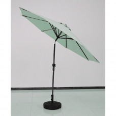 6ft Outdoor Marketing Patio Umbrella Crank and Tilt  Green