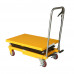 1100 lbs Hydraulic Double Scissor Lift Table Cart, 59" Lifting Height