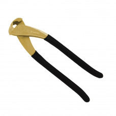 WEDO Brass End Cutting Pliers End Nippers with Non-Slip Handle, Sprue Puller Curred Head, 7 Inch