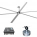 12Ft HVLS Ceiling Fan PMSM industrial Commercial Fan 5 Blades 220V 3.6M