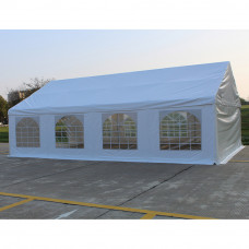 20′x30′ Upgraded PVC Party Tents, Heavy Duty, Fire Resistant Material Event Tent White Carport