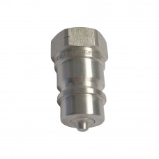 1/2" NPT ISO A Hydraulic Quick Coupling Stainless Steel AISI316 Plug 2900PSI