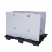 57 x 45 x 34" Collapsible Pallet Pack Container 2600 lbs Cap.