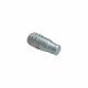 Hydraulic Quick Coupling Flat Face Carbon Steel Plug 5075PSI 3/8" Body 1/2"NPT  High Pressure ISO 16028