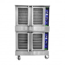 Double Deck 208V Commercial Electric Convection Oven - 20 KW