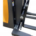 Semi-Electric Straddle Stacker 3300 LB. 98" Lift Semi-Electric Forklifts Stackers With  Adj. Forks & Legs