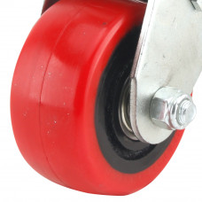 7.87" Plate Caster 1200lb Capacity With Total Brake Releasing