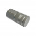 1/2" Body 1/2"NPT Hydraulic Quick Coupling Flat Face Carbon Steel Socket Plug High Pressure ISO 16028 4785PSI