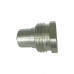 1-1/4"Hydraulic Quick Coupling Carbon Steel Plug High Pressure Screw Connect 8700PSI NPT Poppet Valve