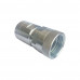 1"Hydraulic Quick Coupling Carbon Steel Socket High Pressure Screw Connect 7685PSI NPT Poppet Valve