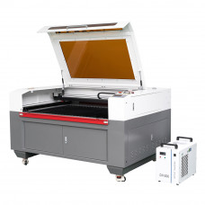 120W 51 x 35Inches RECI CO2 Laser Engraving Cutter Machine With Industry Chiller Compatible With LightBurn Software