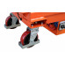 Electric Double Scissor Lift Table Mobile Powered Lift Truck 1100lbs capacity 64"Max Lifting Height