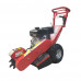 Bolton Tools 15HP Power Stump Grinder, 12" Commercial Stump Grinder with 420cc EPA / CARB Gas Engine, Tree Grinder High Speed Carbide Blades & Drawbar