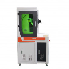 Max 30W Full Cover Fiber Laser Marking Machine For Metal Engraving